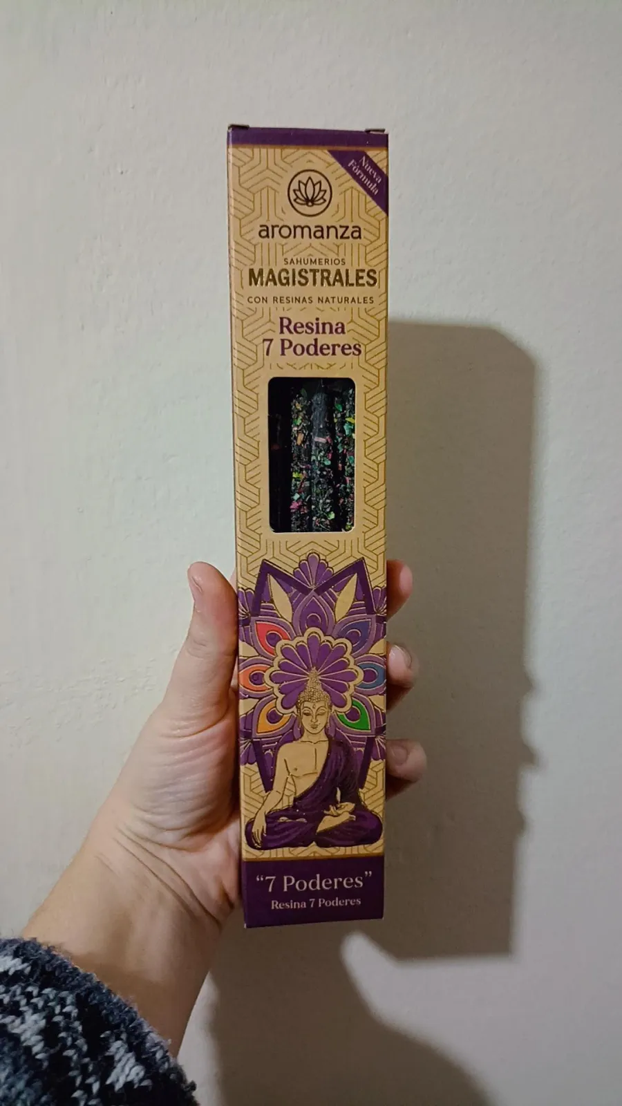 Sahumerios aromanza línea "magistrales" 7 poderes