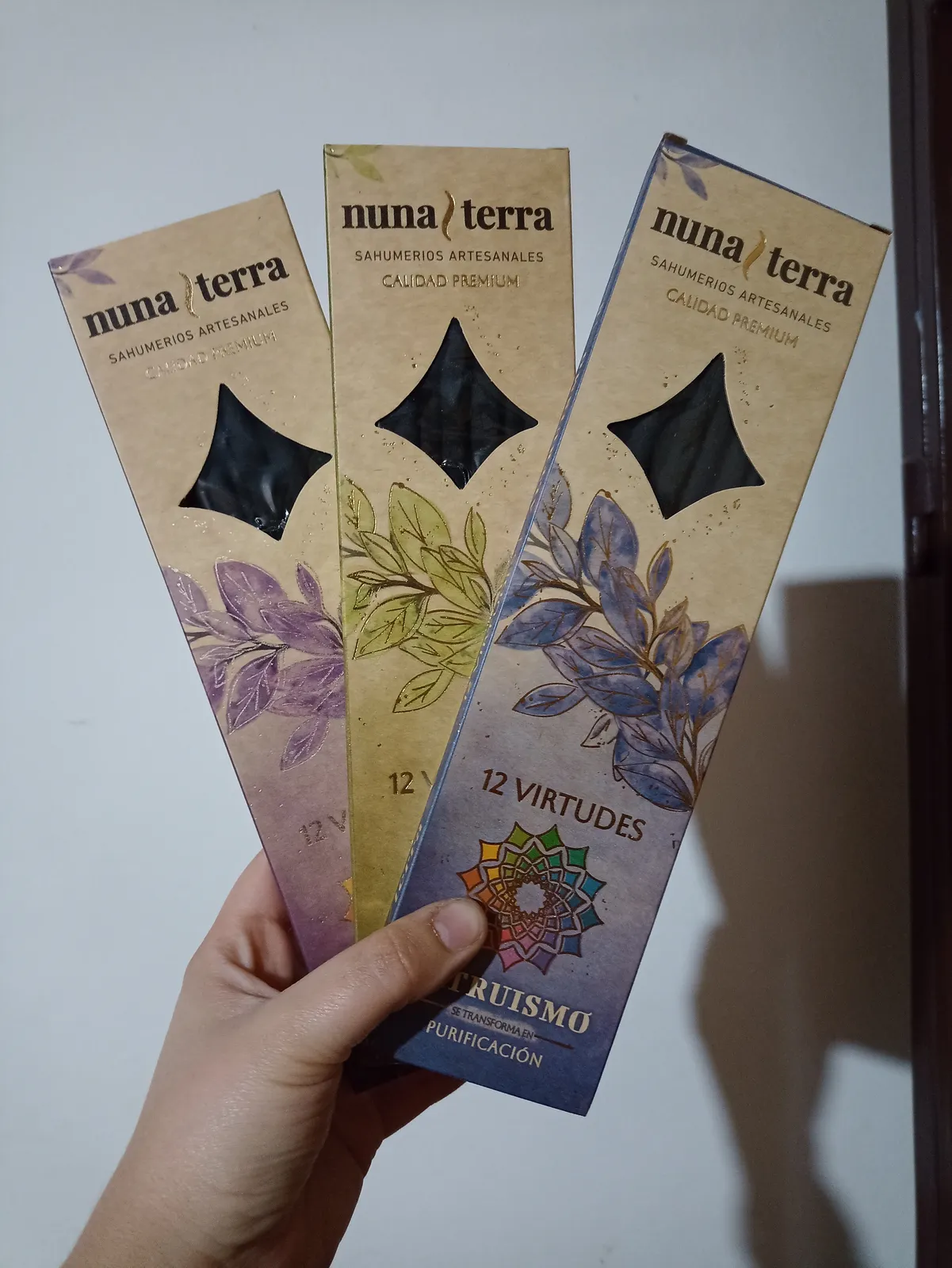 Sahumerios nuna terra - 12 virtudes