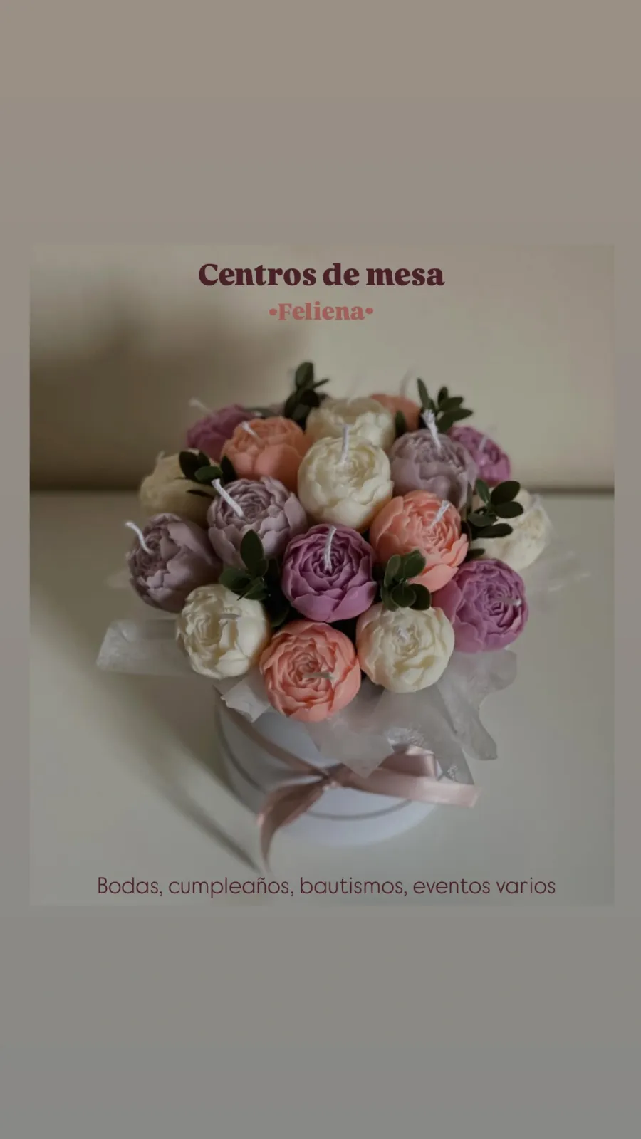 Centro de mesa rosas (boda- cumpleaños- eventos varios)