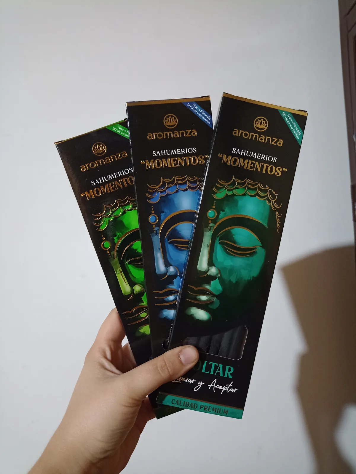 Sahumerios línea momentos aromanza